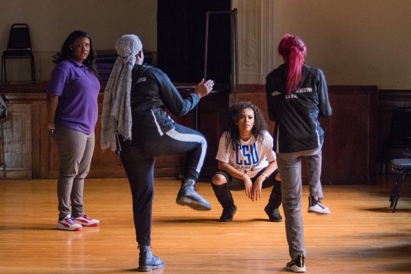 Blessin Giraldo and the "Lethal Ladies of BLYSW". Photo by Willam Gray. © 2017 Twentieth Century Fox Film Corporation All Rights Reserved